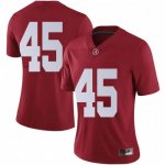 Women's Alabama Crimson Tide #45 Thomas Fletcher Crimson Limited NCAA College Football Jersey 2403SGGA6